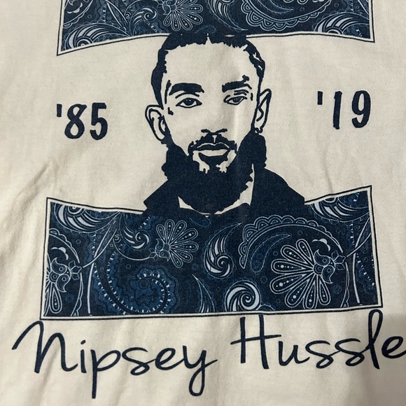 Nipsey Hussle Tee size large - Picture 2 of 3